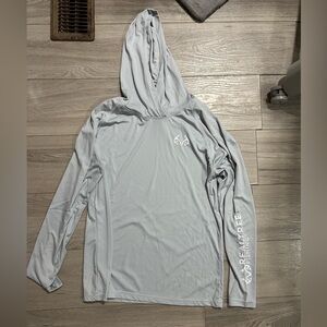 Realtree Light Gray Hoodie with Logo